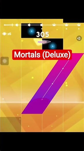 Warriyo - Mortals (feat. Laura Brehm) in Magic Tiles 3 #shorts #pianotiles #ncs