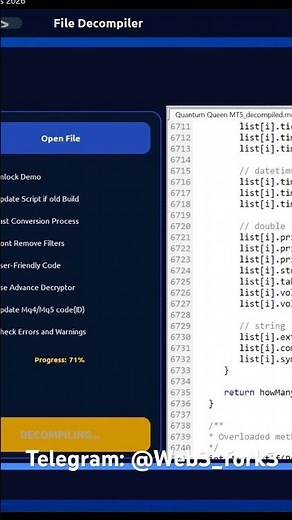 Decompile EX5 to MQ5 Safely: EX5 to MQ5 Conversion (No Scams) 🔒 #forex #xauusd