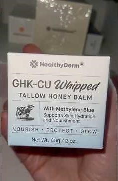 Beef Tallow Skincare For Glowing Skin From HealthyDerm Skincare
