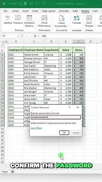Excel Tips # 198: Protect Excel Sheet but Allow Editing (Easy Trick) 🔒