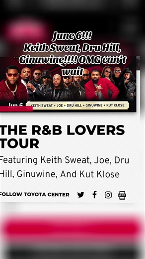 June 6 Celebrates Keith Sweat and Dru Hill's Music