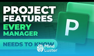 Mind Luster - Learn Microsoft Project Essential Features Every Project Manager Needs to Know