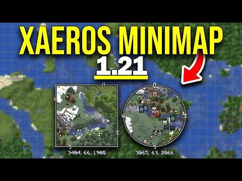 How to Download & Install Xaero's MiniMap for Minecraft 1.21