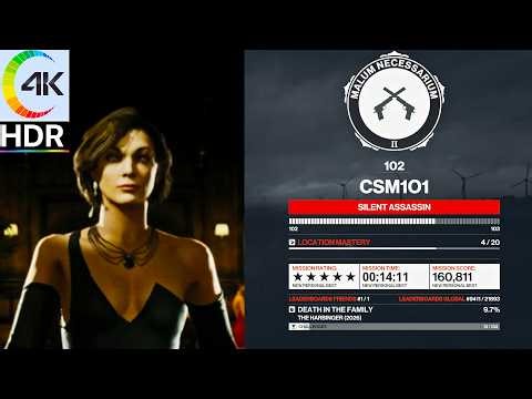 HITMAN World of Assassination The Harbinger SILENT ASSASSIN FASTEST Garrote Guide | Dartmoor Estate