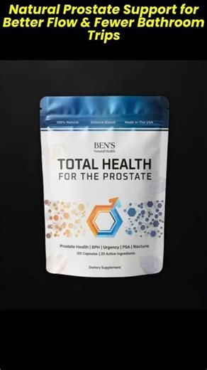 Total Health for the Prostate Review: Stop Frequent Bathroom Trips & Regain Control 🇺🇸