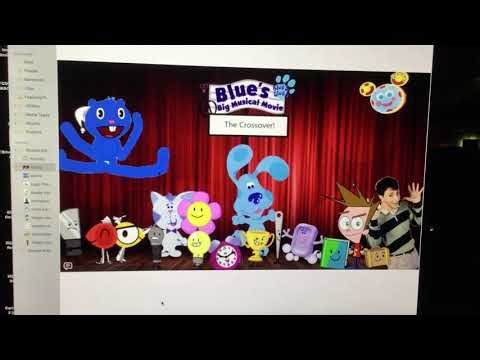 Blue’s big musical: the crossover poster