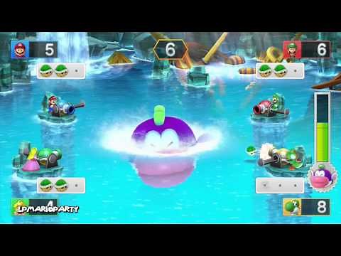 Mario Party 10 Minigame: Mega Cheep Chomp’s Shell Shock (DE: Mega-Happ-Cheeps Panzerwahn)