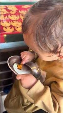 Aarav sir having orange raspberry(aisle) with dad#cutebaby #funny #trending #goviral