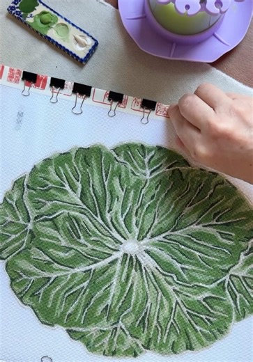 Finishing My Needlepoint Canvas Project