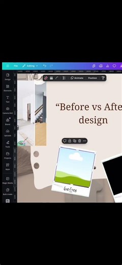 How To Make 7-Slide Seamless Carousel Posts in Canva (Viral Format!) #canvahacks#youtubeshorts