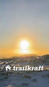 Scafell Pike Sunrise 🌄 Wild Camp in Winter 🏔️⛺️