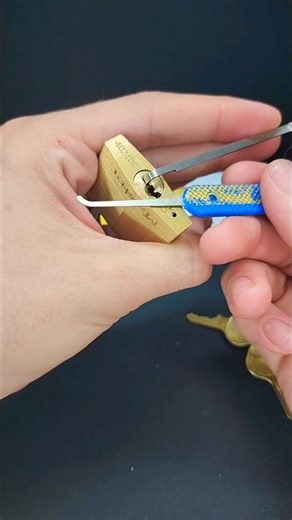Master Lock 140 - Picked #lockpicking #locksport #edc #diy