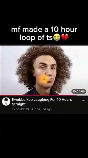 Kwebbelkop laughing for 10 hours💔🥀 #fyp #meme #funny #laugh #laughing