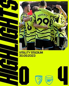 FOUR goals. FOUR goalscorers. 🤩 Relive our big win on the south coast this afternoon 📺 | Arsenal