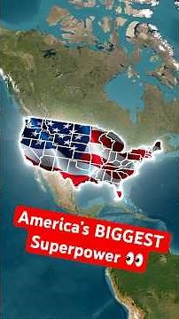 5 Geographic Advantages That Changed Everything for America #geography #map #usa