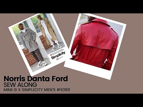 DIY TRENCH COAT SEW-ALONG: Mimi G x Simplicity Men's Pattern #S9389