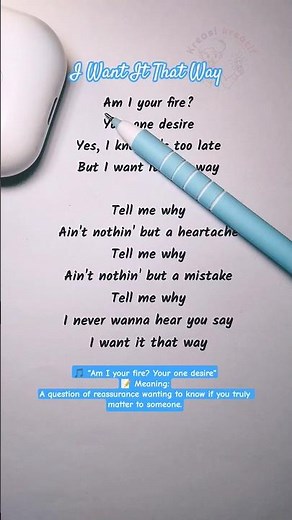 Easy English Karaoke | I Want It That Way (2) – Sing & Learn English