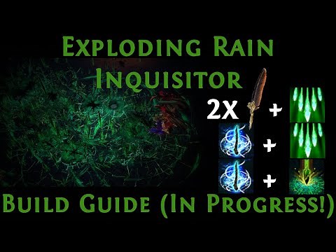 [PoE] [Guide] Bladefall + Blade Blast Inquisitor 3.10 Delirium | 2x Poet's Pen + 2x Spellslinger