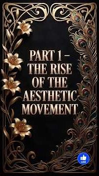Aesthetic Movement Part 1: When Beauty Became Art for Art's Sake