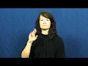 Watch how to sign 'purification' in American Sign Language.