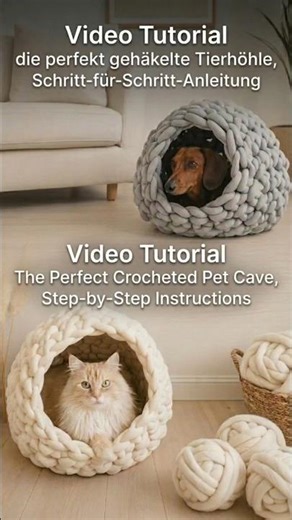 Videoturorial kaufen - Katzenhöhle | Hundehöhle | PETLOVEDE
