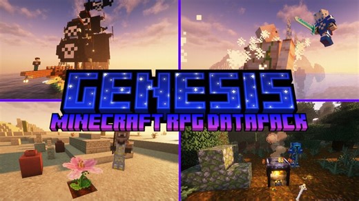 Genesis RPG | Fully Featured Adventure RPG Experience Minecraft Data Pack