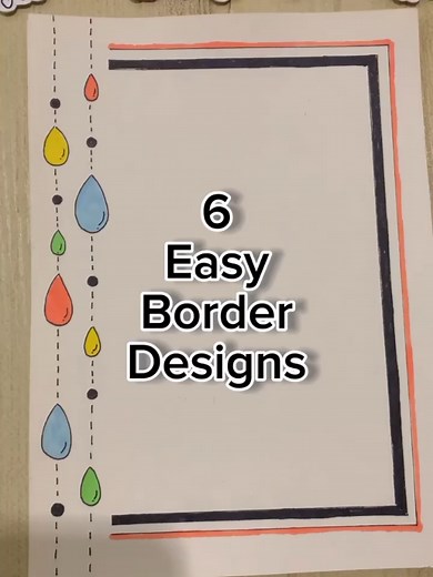 6 Easy Front Page Designs for School Projects