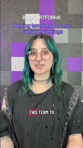 Piercing Terms Made Easy: Cartilage Piercings