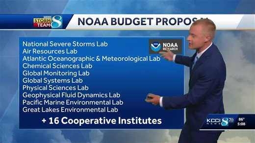 New NOAA budget details plans to eliminate most weather and climate research