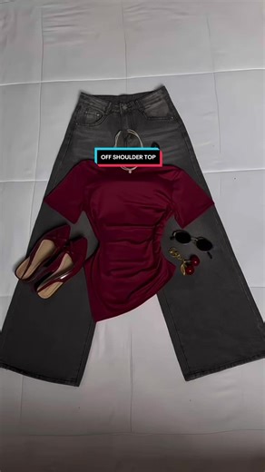 Stylish Off Shoulder Top for a Gentle Glow