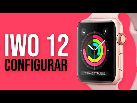 Smartwatch IWO 12 - Set up on Android and iPhone