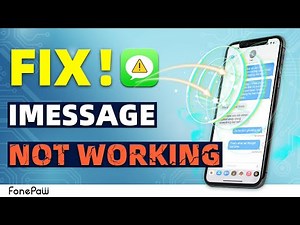Why is iMessage Not Working | 5 Ways to Fix iMessage Not Working/iMessage Activation Error