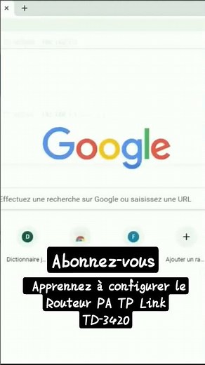 Apprends à configurer un Routeur PA TP link TD 3420 #reseaux #Routeur #Poindd'accès #Configuration
