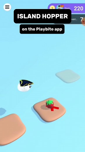 Play ISLAND HOPPER on the Playbite app! #playbite #games #mobilegames