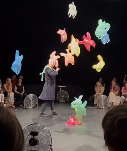 No Filler on Instagram: "No Filler Guest post from @jessrosebird 1. My studio wall - an ever evolving source of inspiration including exhibition postcards, some of my childhood drawings, motivational words and clients to manifest. 2. Ashish SS26 ‘Fresh Hell’ aka sheer joy. I love drawing fashion, colour AND movement so this ticked all the boxes. @ashish 3. The serendipitous delight of this image and the Ashish dancer before being side by side in my saves - Russian Dancer, 1925 by Ernst Ludwig Ki