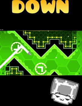 How to beat level Blast Processing tutorial for Geometry Dash #shorts