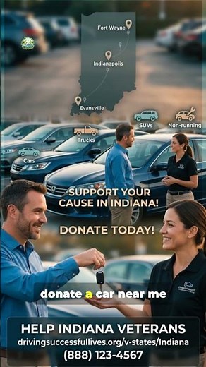 Donate A Car Near Me Car Indiana 🚗 | Free Pickup + Tax Deduction 2026