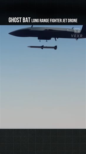 Long Range "Ghost Bat" Fighter Jet Drone | VEXR