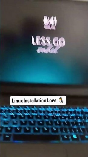 Linux Installation Lore☠️
