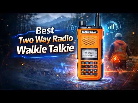 Best Two Way Radio Walkie Talkie – Powerful Dual Band Radio