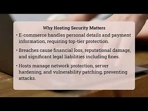 How To Evaluate E-commerce Hosting For Security?