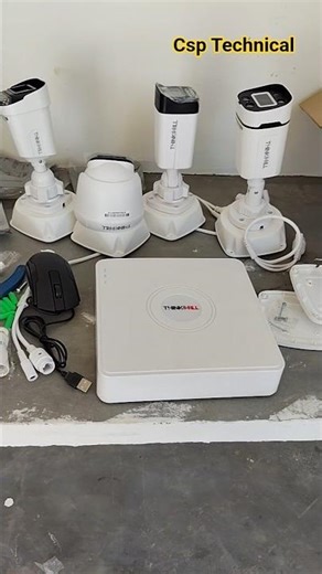 Ip cctv Camera full installation thinkwill🧐🧐🥳🥳 6mp or 5mp cctv camera #securitycamera #securit