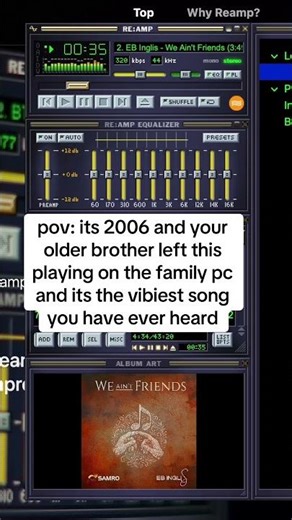 Yo! Who remembers playing all the bangers on WinAmp? #rnb #rnbvibes #winamp #nostalgia #musicartist