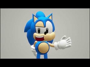 Snick thinks he is faster than sonic (Paint 3D Edition)