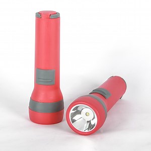 [Hot Item] Yichen 150 Lumen 2D or 2AA Battery Operated Basic LED Flashlight Plastic Torch