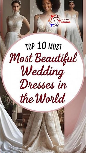 Most Beautiful Wedding Dresses in the World 👑 | Luxury Bridal Gowns 2025
