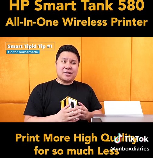 Elevate Your Workspace with HP Smart Tank 580