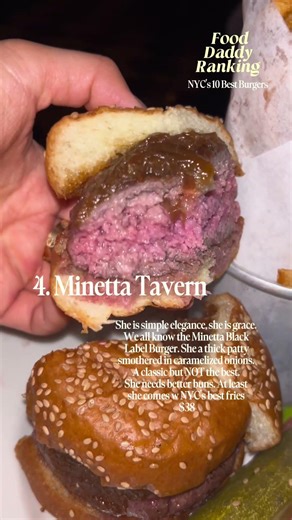 No. 4 on NYC’s Top 10 Burgers 🍔 #nycfood #nycburger #nycrestaurants #cheeseburger #burger