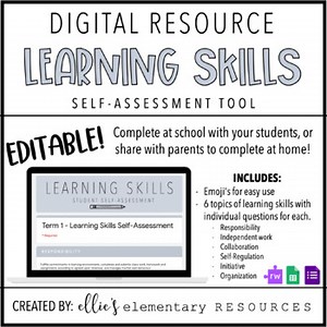 Google Forms | Report Card Learning Skills Self-Assessment