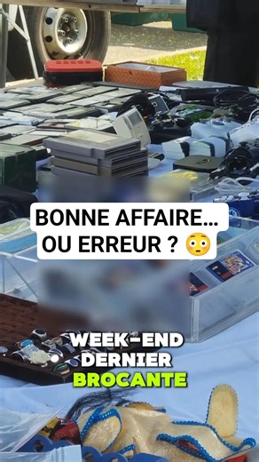 Brocante : bonne affaire ou erreur ? 😬 GBA + trouvailles rétro #brocante #retrogaming #gba #gaming